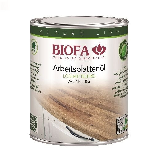 BIOFA Arbeitsplattenöl, lösemittelfrei 10 l
