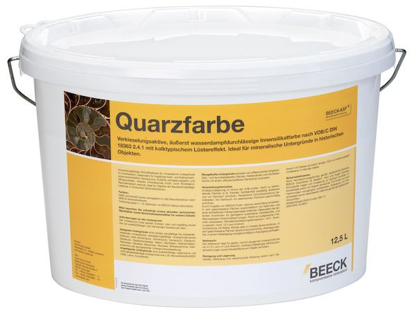 BEECK Quarzfarbe ALTWEEISS 1L