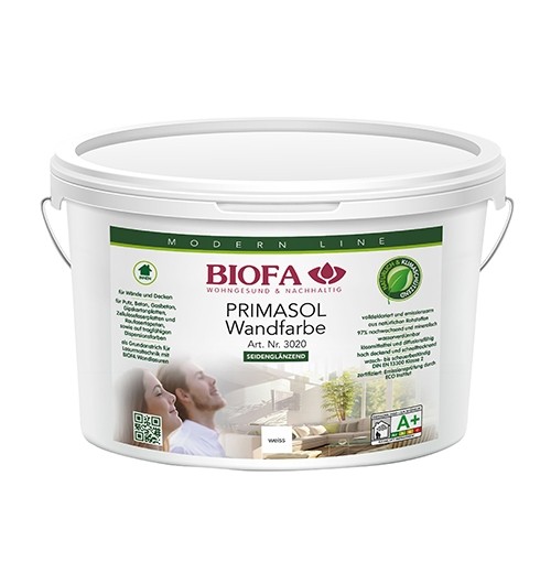 Wandfarbe Weiß 10l Angebot BIOFA Primasol Wandfarbe weiß, seidenmatt, lösemittelfrei 10l Baumarkt