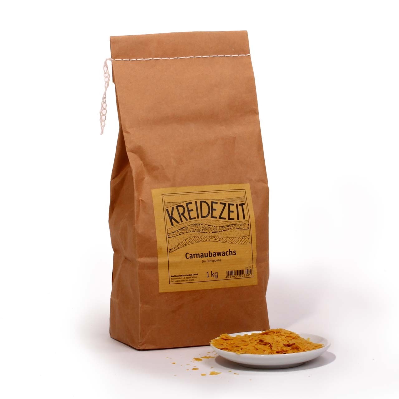 KREIDEZEIT Carnaubawachs (in Schuppen)  500 g