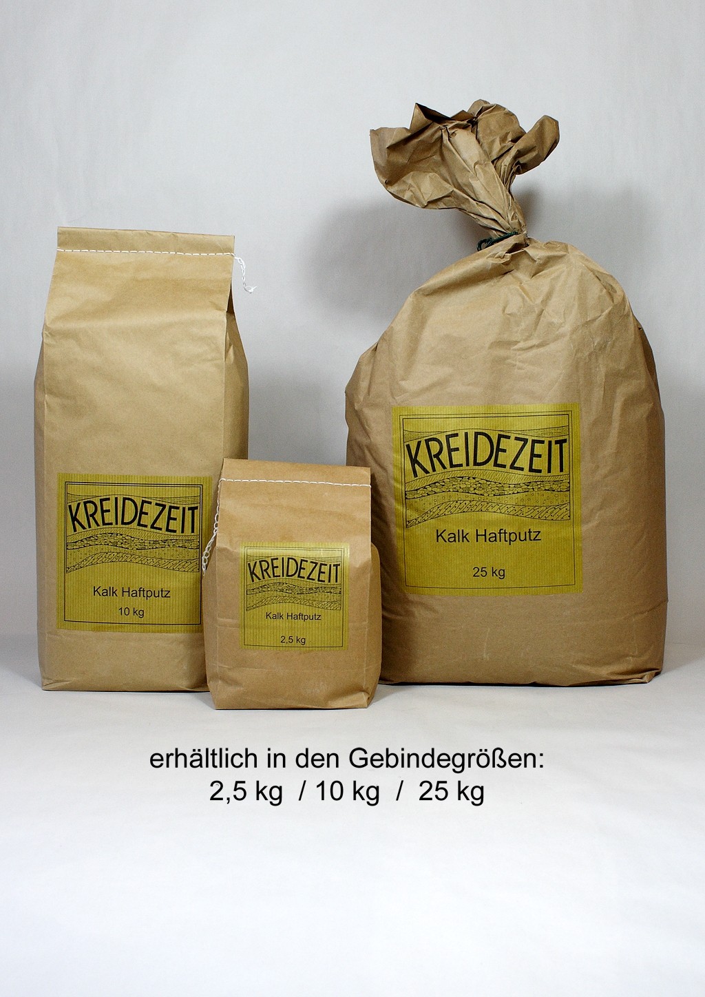 Kreidezeit Kalk Haftputz 2,5 kg