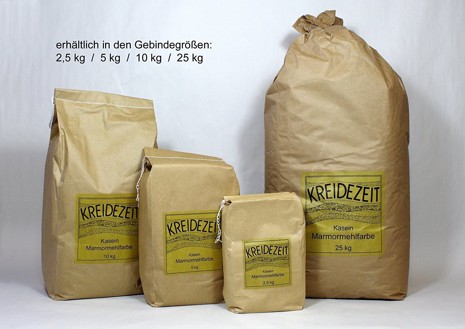 Kreidezeit Kasein Marmormehlfarbe 5 kg