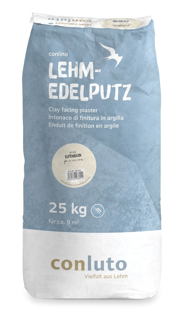 Conluto Lehm Edelputz 25 kg Sack