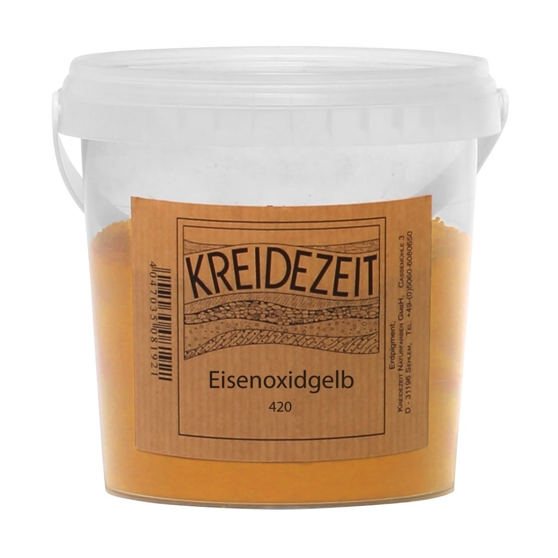 Kreidezeit Pigment Eisenoxidgelb (420)