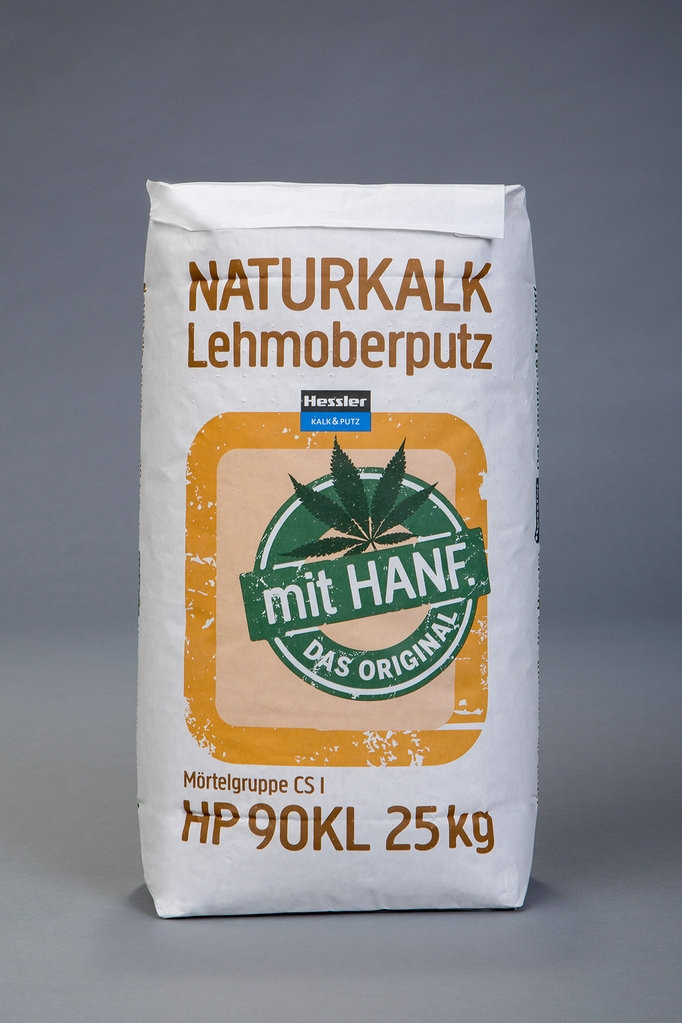 Hessler HP 9 KL - Naturkalk Lehm Grundputz mit Hanf Palletenpreis