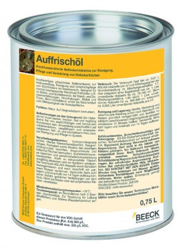 BEECK Auffrischöl 2,5 L