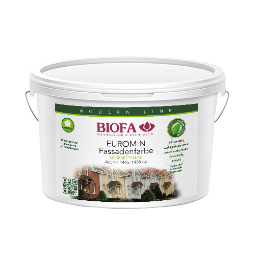 Euromin Fassadenfarbe farbig, lösemittelfrei 10 L