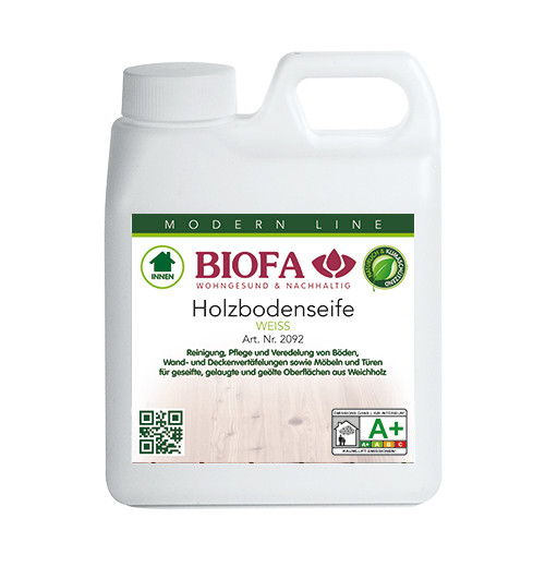 Biofa Holzbodenseife weiß lösemittelfrei 5 L