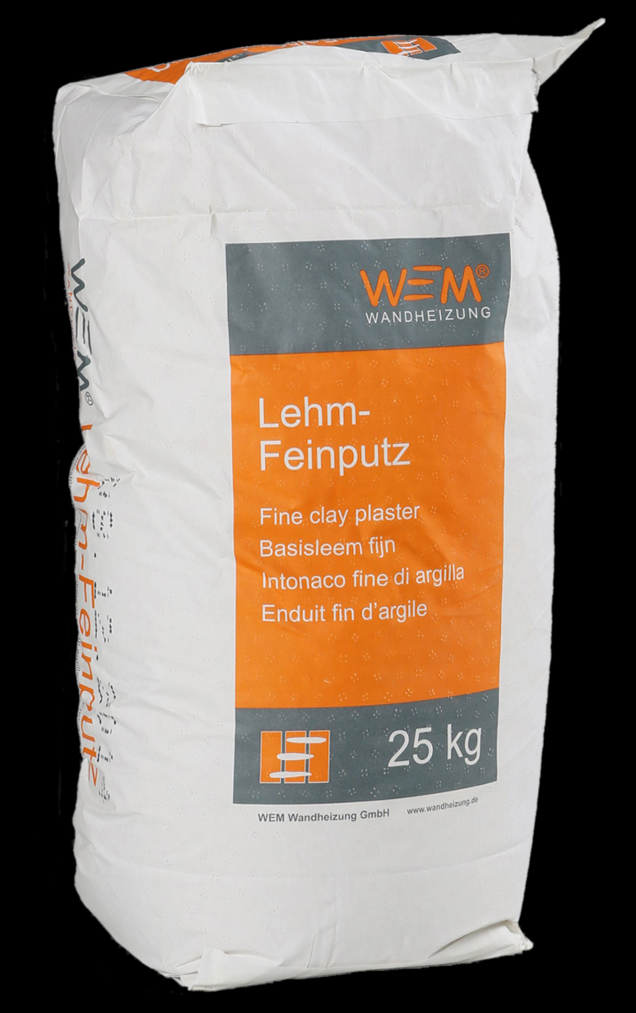 WEM Lehm Feinputz 25 Kg