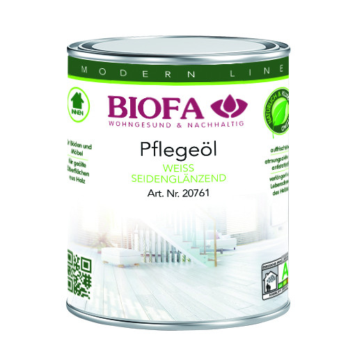 Biofa Pflegeöl weiß1 l 