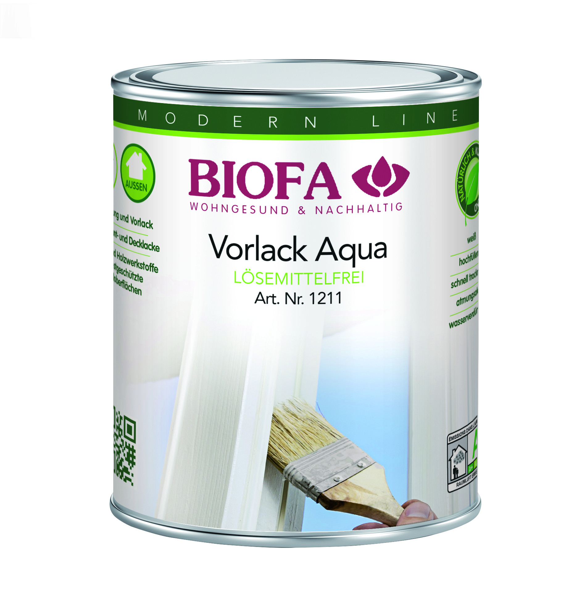 Biofa Vorlack Aqua, lösemittelfrei 2,5 L