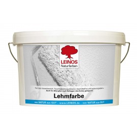 LEINOS Lehmfarbe 655 naturweiß 2,5 L / 10 L