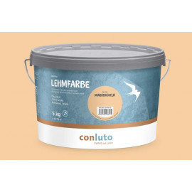 Conluto Lehmfarbe 1 kg trocken Marrokogelb