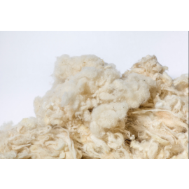 Flockenwolle aus aufbereiteter Schafwolle zur Dämmung 10 Kg 