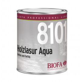 Biofa Holzlasur Aqua Industrie farblos lösemittelfrei 8101; 2,5 L