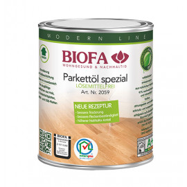 Biofa Parkettöl spezial lösemittelfrei 0,15 L / 0,375 L / 1 L / 2,5 L / 10 L