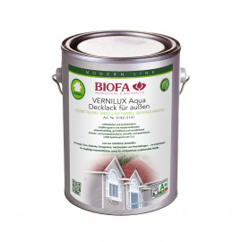 VERNILUX Aqua Decklack für außen weiß, lösemittelfrei 2,5 l