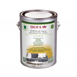 VERNILUX Aqua Decklack für innen seidenmatt weiß lösemittelfrei 2,5 l