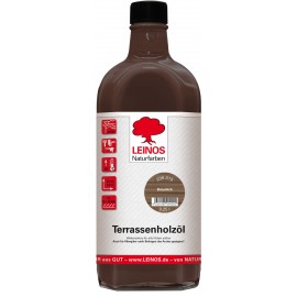 Leinos Terrassenholzöl Bräunlich 236 - 0,25 L 