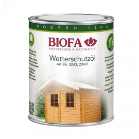 BIOFA Wetterschutzöl 0,375 l farblos